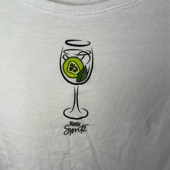 Ketel One Vodka Botanicals Cucumber Mint Short Sleeve Bartending T-Shirt Top - Picture 2 of 4